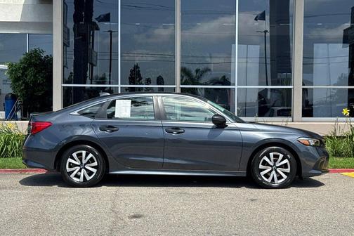 Gray Metallic 2024 Honda Civic LX