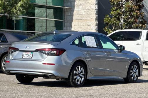 Solar Silver Metallic 2026 Honda Civic LX