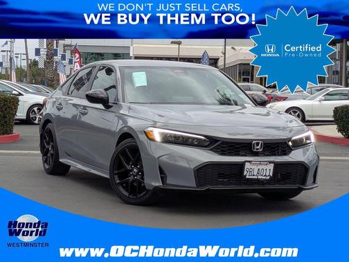 2025 Honda Civic Sport