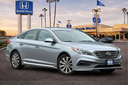 Shale Gray Metallic 2016 Hyundai SONATA Sport