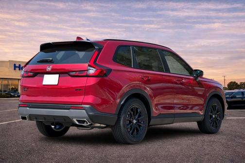 Radiant Red Metallic 2026 Honda CR-V Hybrid Sport-L FWD