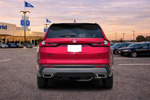 Radiant Red Metallic 2026 Honda CR-V Hybrid Sport-L FWD