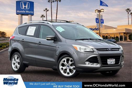 Sterling Gray Metallic 2014 Ford Escape Titanium