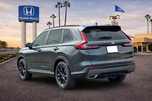 Meteorite Gray Metallic 2026 Honda CR-V Hybrid Sport-L FWD