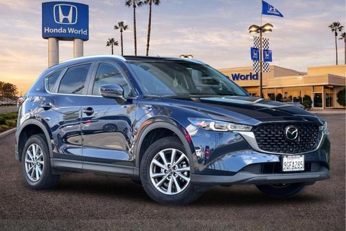 Deep Crystal Blue Mica 2023 Mazda CX-5 2.5 S Select Package