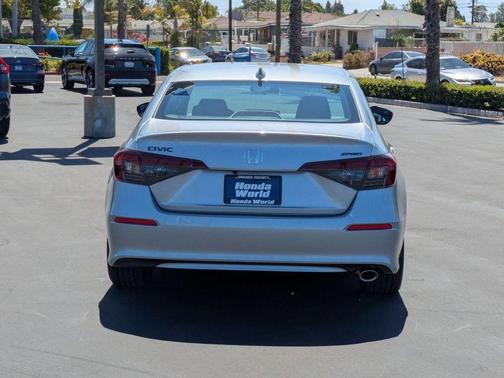 Solar Silver Metallic 2026 Honda Civic Sport