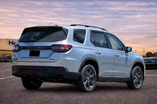 Solar Silver Metallic 2026 Honda Pilot Sport