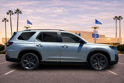 Solar Silver Metallic 2026 Honda Pilot Sport