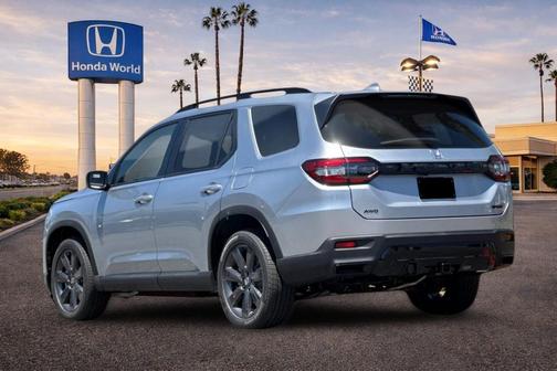Solar Silver Metallic 2026 Honda Pilot Sport