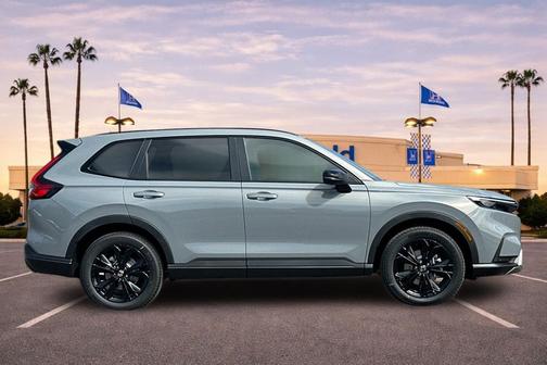 Urban Gray Pearl 2026 Honda CR-V Hybrid Sport Touring AWD