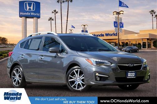 Magnetite Gray Metallic 2019 Subaru Impreza 2.0i Limited