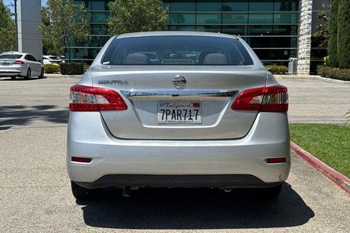Brilliant Silver 2015 Nissan Sentra S