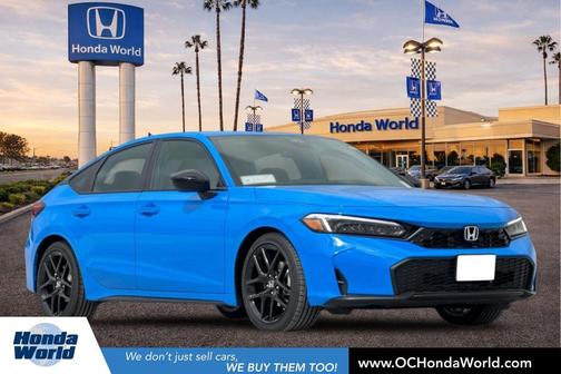 Blue Lagoon Pearl 2026 Honda Civic Sport