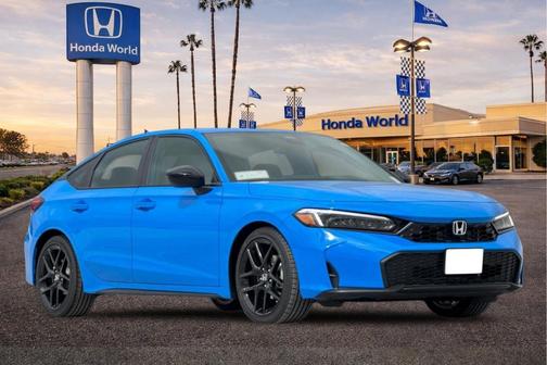 Blue Lagoon Pearl 2026 Honda Civic Sport