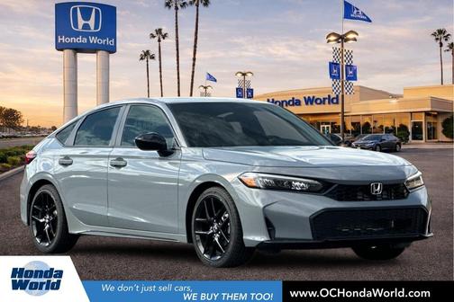 Urban Gray Pearl 2026 Honda Civic Sport