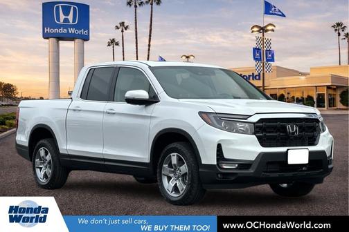 Platinum White Pearl 2026 Honda Ridgeline RTL