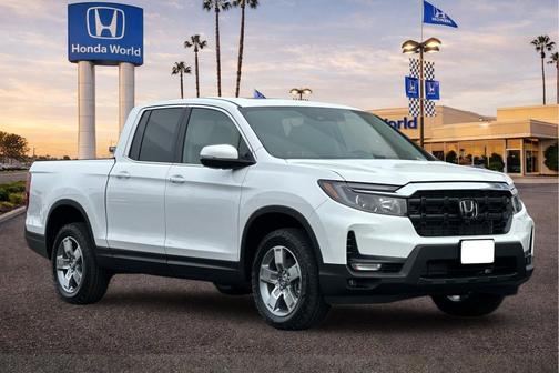 Platinum White Pearl 2026 Honda Ridgeline RTL