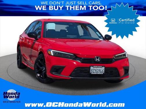 2022 Honda Civic Sport