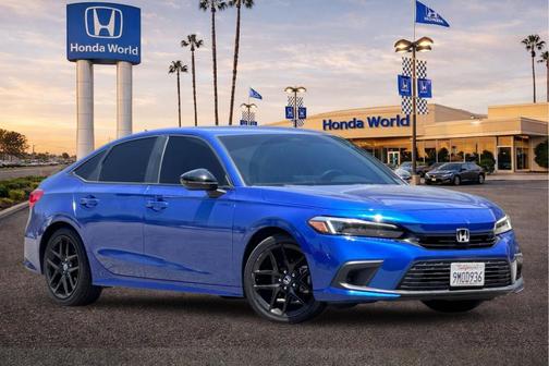 Boost Blue Pearl 2024 Honda Civic Sport