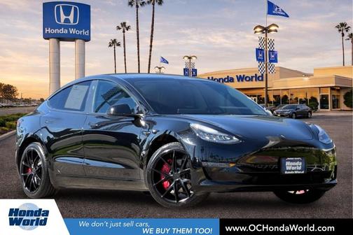 Solid Black 2019 Tesla Model 3 Standard Range Plus