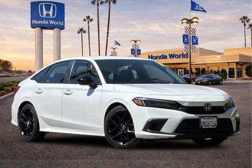 Crystal Black Pearl 2024 Honda Civic Sport