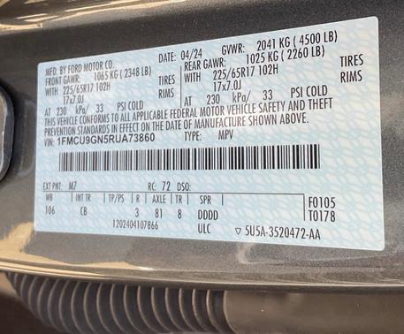 2024 Ford Escape Active