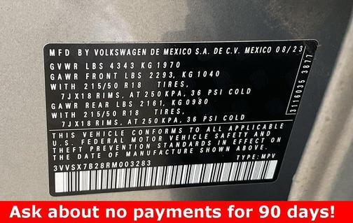 2024 Volkswagen Taos 1.5T SE