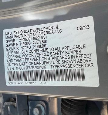 2024 Honda Accord Hybrid EX-L