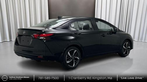 Super Black 2024 Nissan Versa 1.6 S