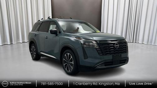 Baltic Teal 2026 Nissan Pathfinder Platinum