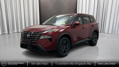 Scarlet Ember Tintcoat 2026 Nissan Rogue SV