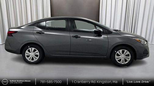 Gun Metallic 2025 Nissan Versa 1.6 S