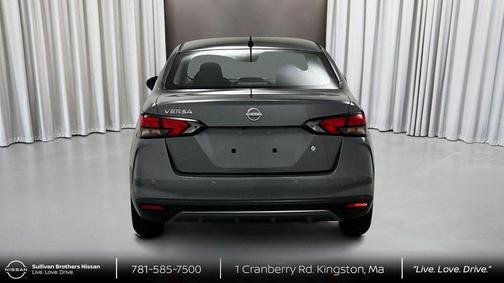Gun Metallic 2025 Nissan Versa 1.6 S
