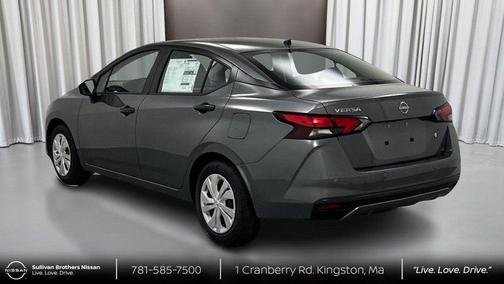 Gun Metallic 2025 Nissan Versa 1.6 S