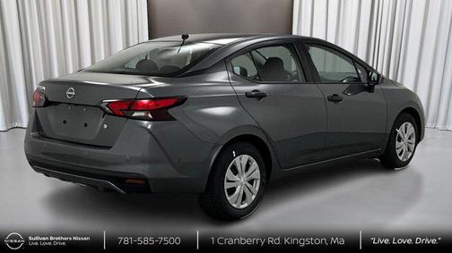 Gun Metallic 2025 Nissan Versa 1.6 S