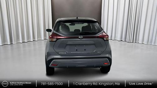 Gray/Super Black 2023 Nissan Kicks SV