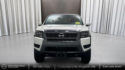 Glacier White 2026 Nissan Frontier SV