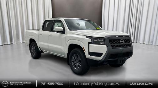 Glacier White 2026 Nissan Frontier SV