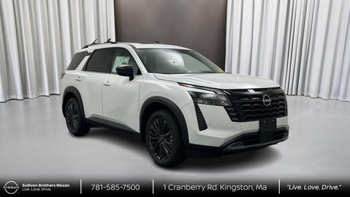 Everest White Pearl Tricoat 2026 Nissan Pathfinder SL