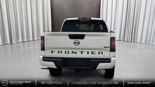 Glacier White 2026 Nissan Frontier SV
