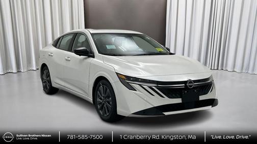 Aspen White Tricoat 2026 Nissan Sentra SL
