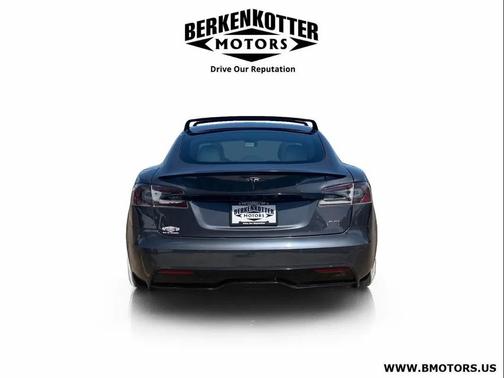 Midnight Silver Metallic 2022 Tesla Model S Plaid