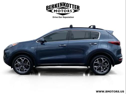 Pacific Blue 2022 Kia Sportage SX Turbo