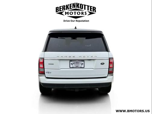 White 2017 Land Rover Range Rover 5.0L Supercharged