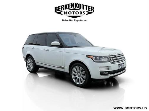 White 2017 Land Rover Range Rover 5.0L Supercharged