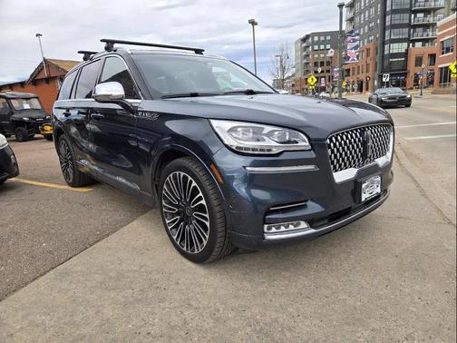 Flight Blue Clearcoat 2020 Lincoln Aviator Black Label AWD