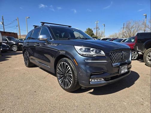 Flight Blue Clearcoat 2020 Lincoln Aviator Black Label AWD
