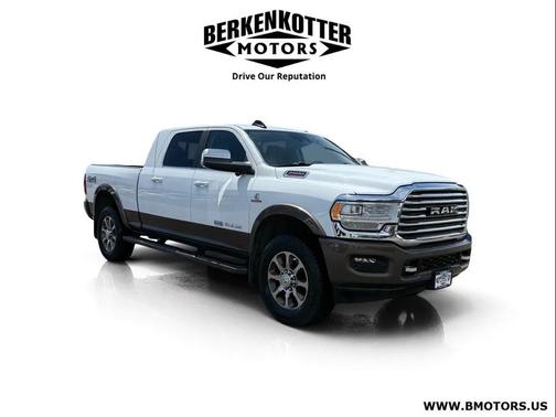 Bright White Clearcoat 2021 RAM 2500 Longhorn