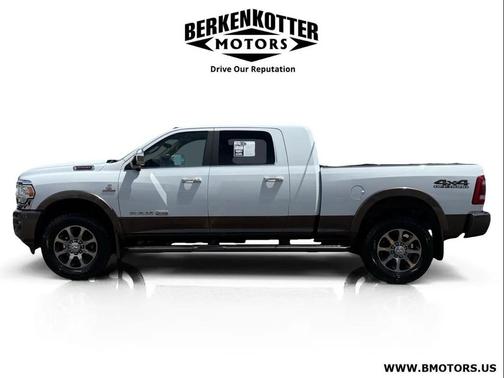 Bright White Clearcoat 2021 RAM 2500 Longhorn