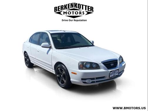 Nordic White 2005 Hyundai ELANTRA GLS